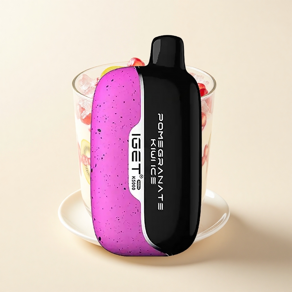 IGET Moon K5000 5000 Púfov Jednorazové Vape Grenátová Kivi Ľadová PC Mesh 1.35 Ohm