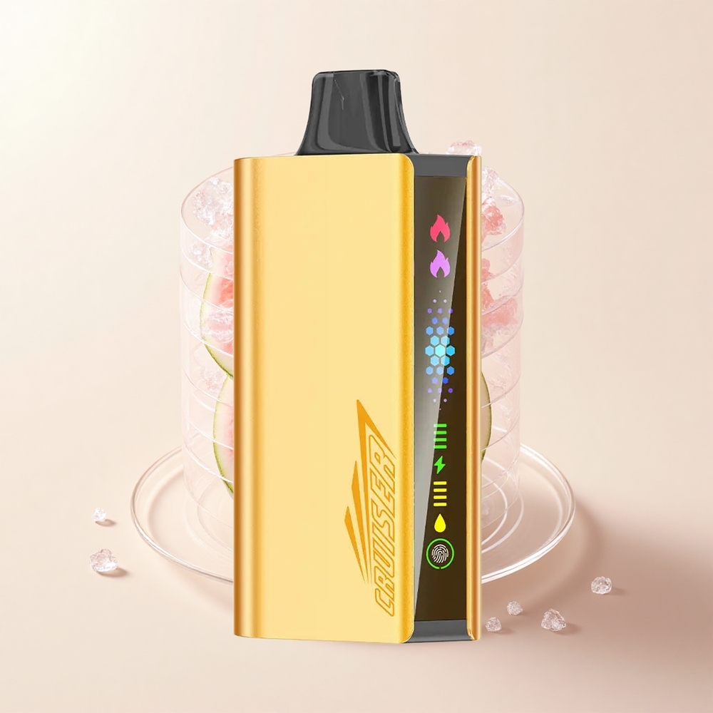 JNR Cruiser 12000 Pufov Jednorázová Vape Vodový Melón Ice 3500mAh 25ml 50mg Dual Mesh 1.2ohm