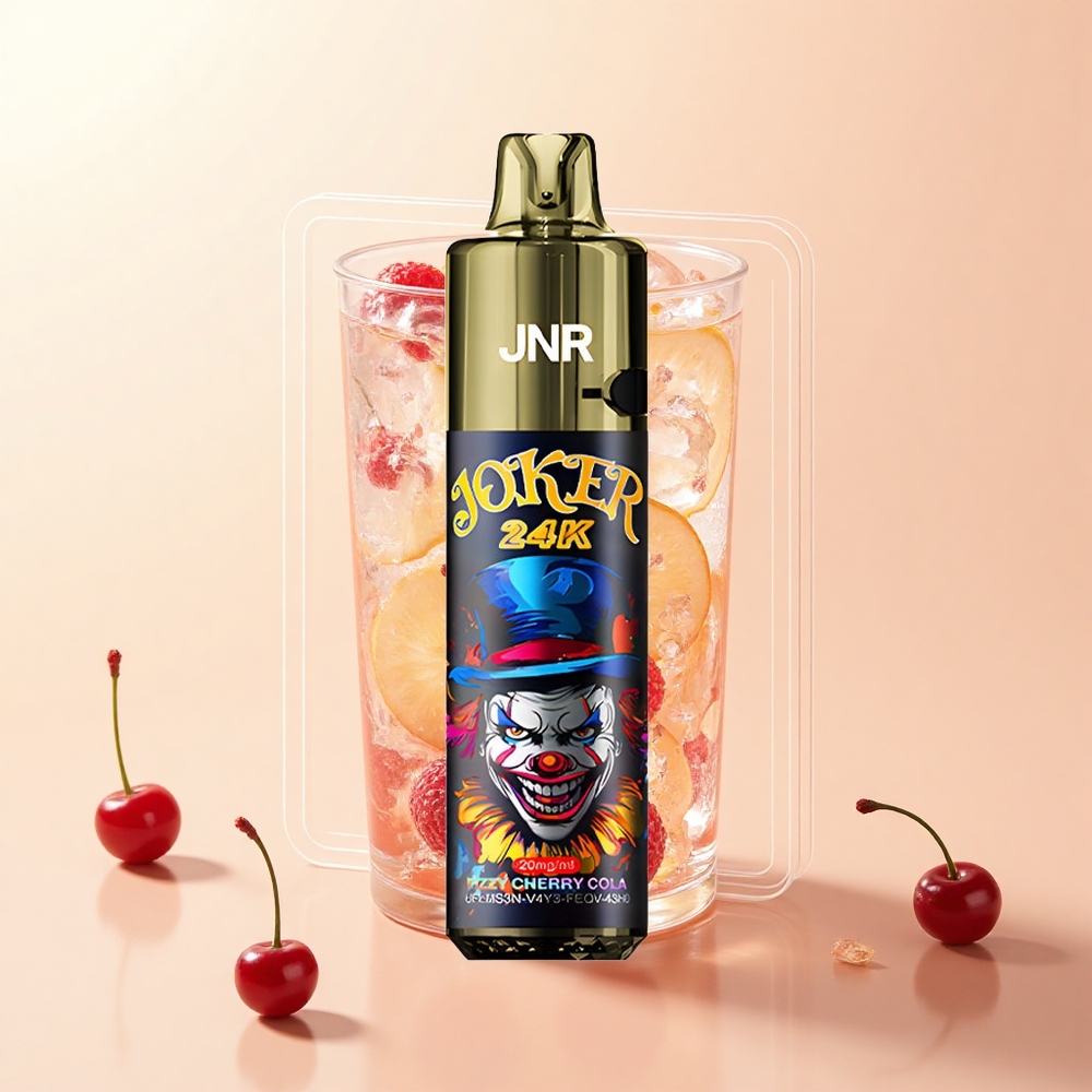 JNR Joker 24000 Púfov 10ml 2% Nikotín Frizzy Čerešňová Kola