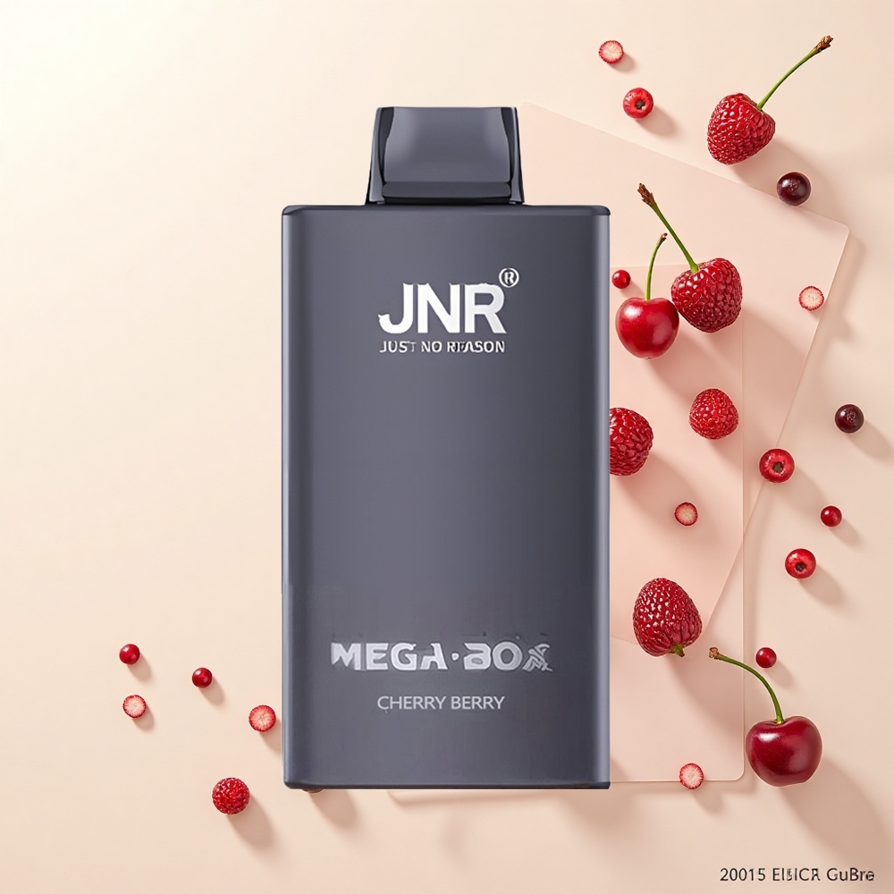 JNR Mega Box 25000 Púfov Cherry Berry 30ml 850mAh Dual Mesh Type-C