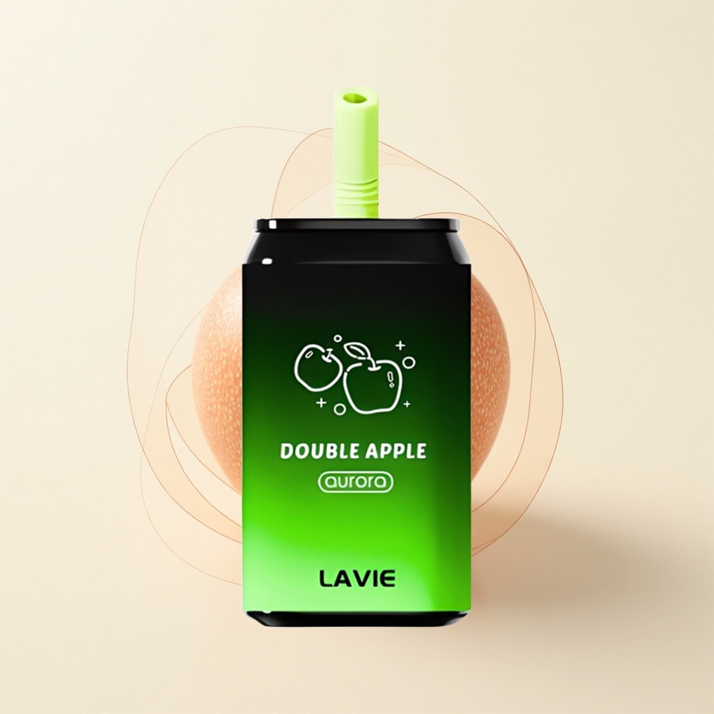 LAVIE Aurora 11000 Púfov Dvojité Jablko Rechargeable 22ML 650mAh