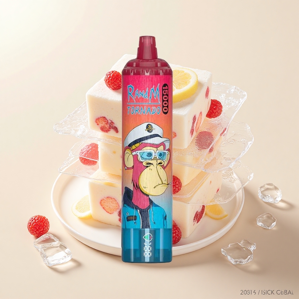 RandM Fumot Tornado 15000 Púfov 25ml 850mAh Mesh 09 Ohm Lush Ice