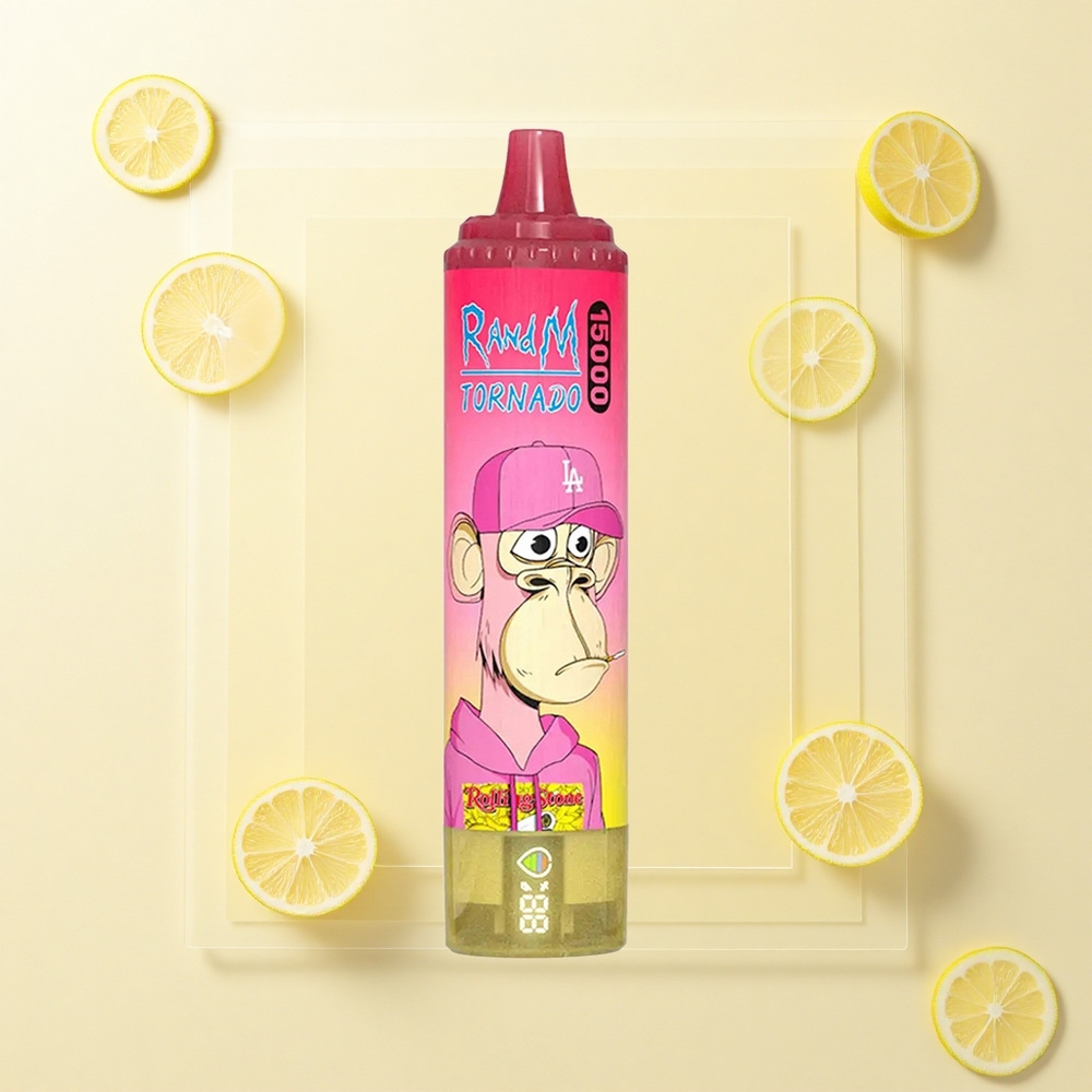 RandM Fumot Tornado 15000 Púfov 25ml 850mAh USB-C Citrón Jednorazové Vape