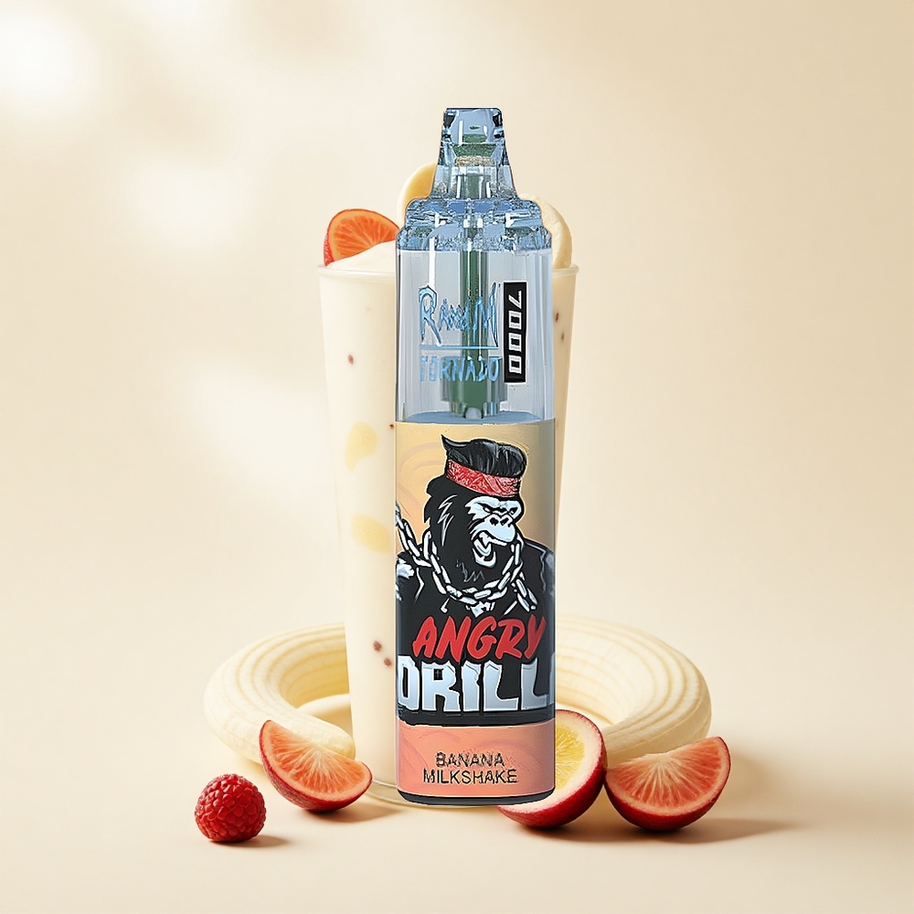 RandM Fumot Tornado 7000 Puf 14ML 850MAH Banánový Mliečny Koktail