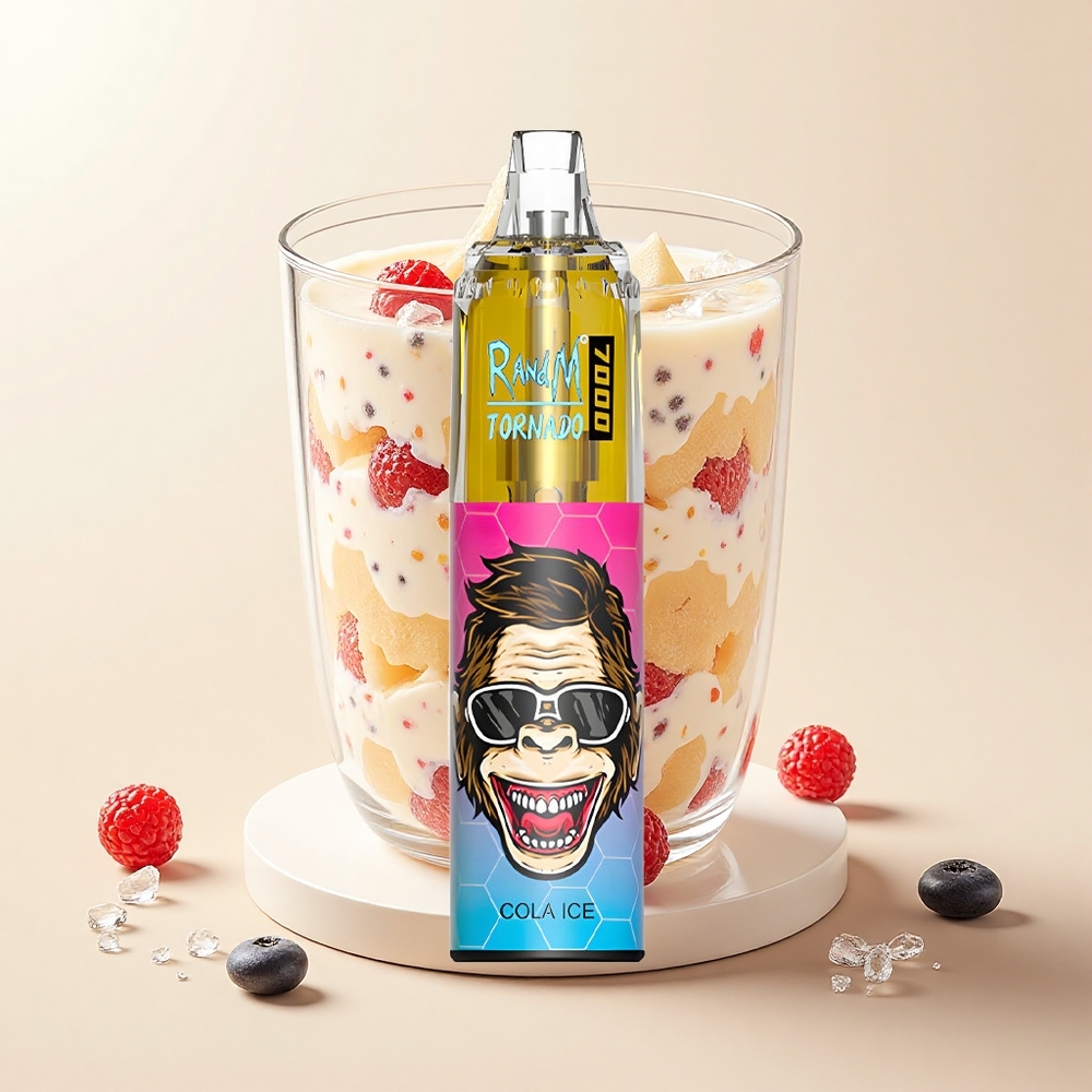 RandM Fumot Tornado 7000 Pufov 14ML 850MAH Mesh Cola Ľadová